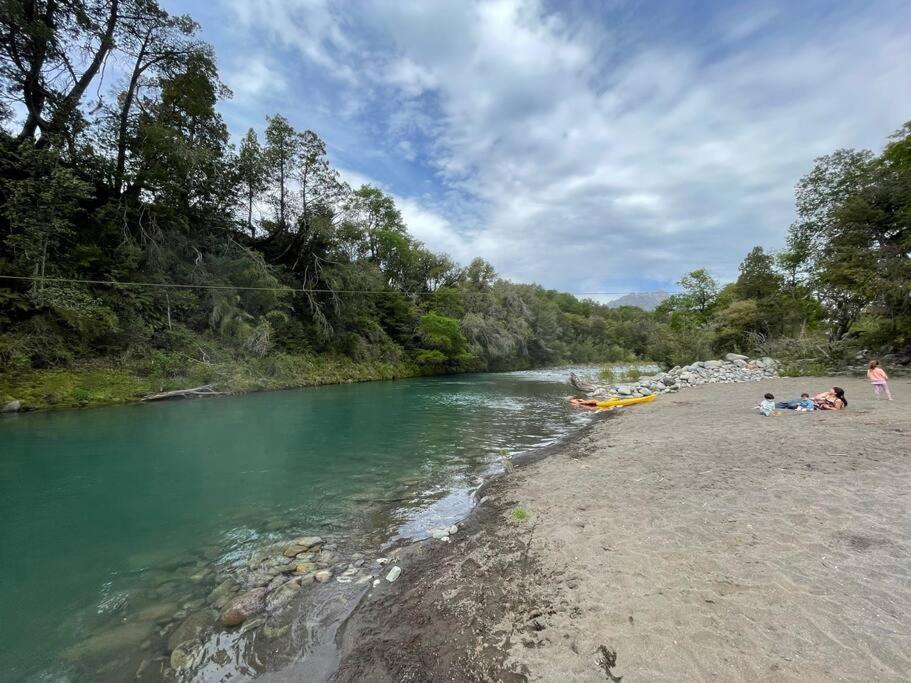 Acogedora Cabana Con Tinaja Libre Para Disfrutar Villa Las Trancas Bagian luar foto